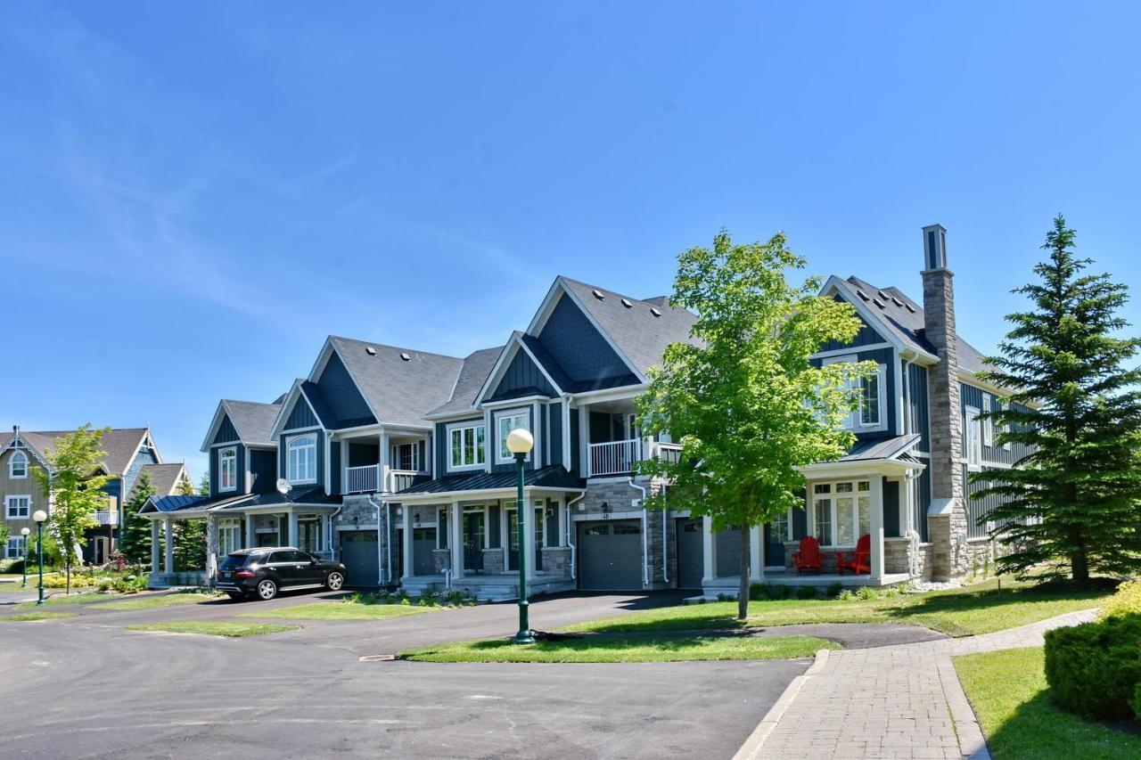 New Blue Mountain Village Snowbridge Executive Townhome Sleeps 10 With Outdoor Pool And Shuttle Nottawa Exterior foto